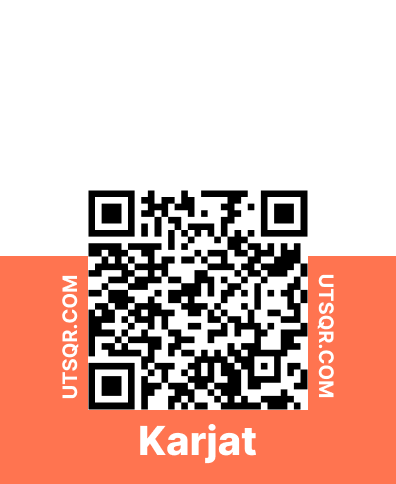 UTS QR Code Karjat Station